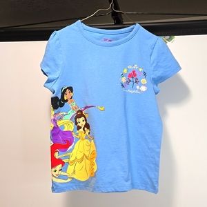 Disney Princess. Blue. Girls 6.